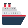 Paquebot Emoji 🛳 image - Tossface style