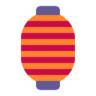 Emoji Izakaya Lantern 🏮 image - Microsoft Classic 2D style