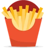 Patates kızartması Emoji 🍟 image - Skype style