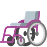Ręczny wózek inwalidzki Emoji 🦽 image - Skype style