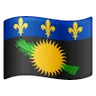 Flag: Guadeloupe Emoji 🇬🇵 image - Samsung style