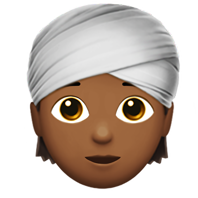 Person Wearing Turban: Medium-Dark Skin Tone
