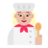 Woman Cook: Medium-Light Skin Tone