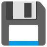 Floppy Disk Emoji 💾 image - Google Noto Color style