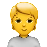 Person Pouting