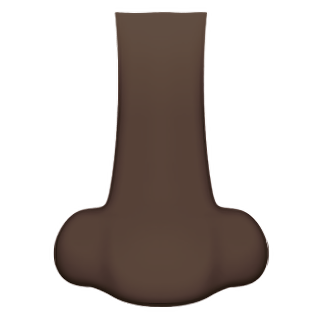 Nose: Dark Skin Tone