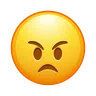 Faccia arrabbiata