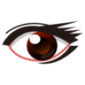 眼睛 Emoji 👁 image - Emojidex style