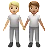 People Holding Hands: Medium-Light Skin Tone, Medium Skin Tone