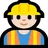 Construction Worker: Light Skin Tone