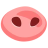 Nariz de cerdo Emoji 🐽 image - Facebook Messenger (2016) style
