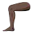 Leg: Dark Skin Tone