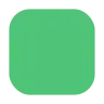 Green Square Emoji 🟩 image - Tossface style