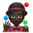 Person Juggling: Dark Skin Tone