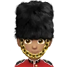 Man Guard: Medium Skin Tone Emoji 💂🏽‍♂️ image - Apple style