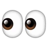 眼睛 Emoji 👀 image - Huawei Harmony OS style