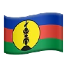 Flag: New Caledonia Emoji 🇳🇨 image - Apple style