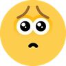 Visage avec des yeux suppliants Emoji 🥺 image - Skype style
