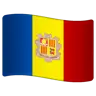 Flag: Andorra Emoji 🇦🇩 image - WhatsApp style