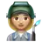 Woman Factory Worker: Medium-Light Skin Tone