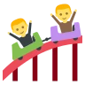 Lunapark hız treni Emoji 🎢 image - EmojiTwo style