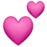Emoji Két szív 💕 image - Huawei Harmony OS style
