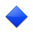 Pequeno diamante azul