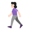 Woman Walking: Light Skin Tone Emoji 🚶🏻‍♀️ image - Microsoft Classic 2D style