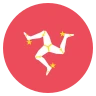 Flag: Isle Of Man Emoji 🇮🇲 image - EmojiTwo style