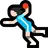 Woman Playing Handball: Light Skin Tone