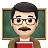 Man Teacher: Light Skin Tone