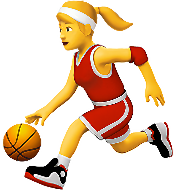 Woman Bouncing Ball