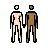 Woman And Man Holding Hands: Light Skin Tone, Medium-Dark Skin Tone