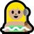 Person In Steamy Room: Medium-Light Skin Tone