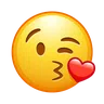 Face Blowing A Kiss