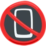 Emoji Nessun telefono cellulare 📵 image - Facebook Messenger (2016) style