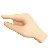 Pinching Hand: Light Skin Tone