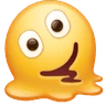 녹아 내리는 얼굴 Emoji 🫠 image - Huawei Harmony OS style