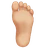 Foot: Medium-Light Skin Tone