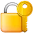 कुंजी के साथ बंद ताला
