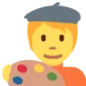 Artist Emoji 🧑‍🎨 image - Twitter / X (Twemoji) style