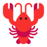 Lagosta Emoji 🦞 image - Microsoft Classic 2D style