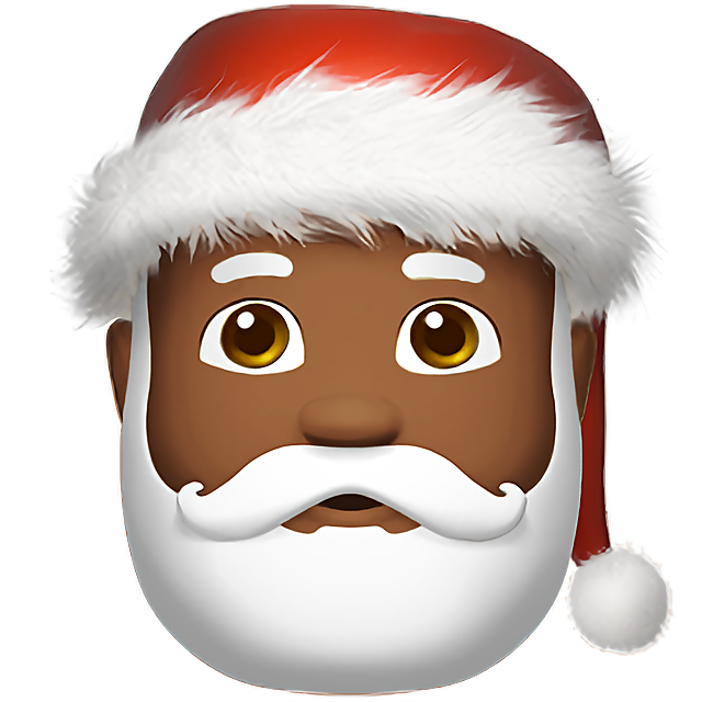 Santa Claus: Medium-Dark Skin Tone