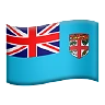 Flag: Fiji Emoji 🇫🇯 image - Apple style