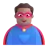 Man Superhero: Medium Skin Tone