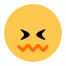 Emoji Faccia confusa 😖 image - Tossface style