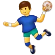 Person Playing Handball