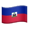 Flag: Haiti Emoji 🇭🇹 image - Apple style