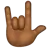 Love-You Gesture: Medium-Dark Skin Tone