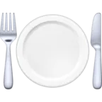 Fork And Knife With Plate